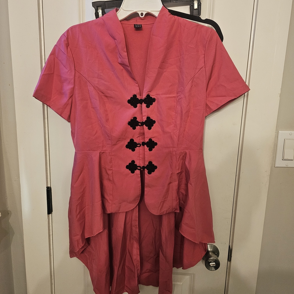 SHEIN Vibrant Pink Blazer